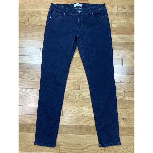 *Cabi Dark Wash Skinny Jeans Womens Size 8 Stretch Soft Casual Denim Pant #3040 - Picture 4 of 7